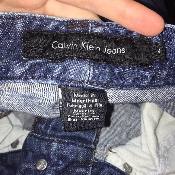 Calvin Klein Medium Wash Jeans size 4 - Picture 3 of 3